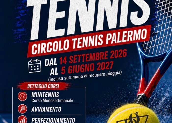 Corsi Tennis: ecco date ed orari delle prove gratuite