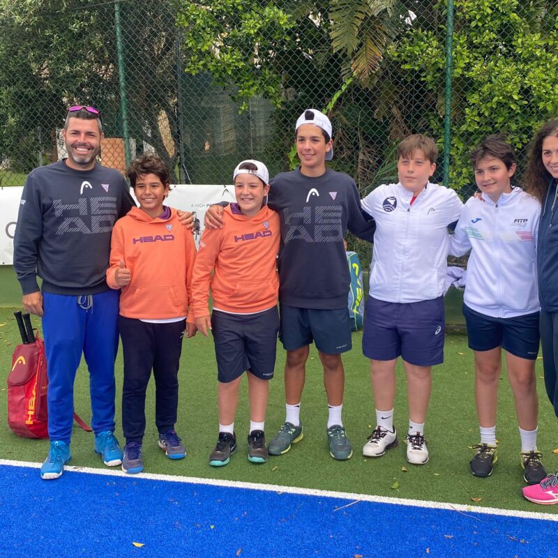 La squadra under 12 maschile in semifinale nel tabellone regionale