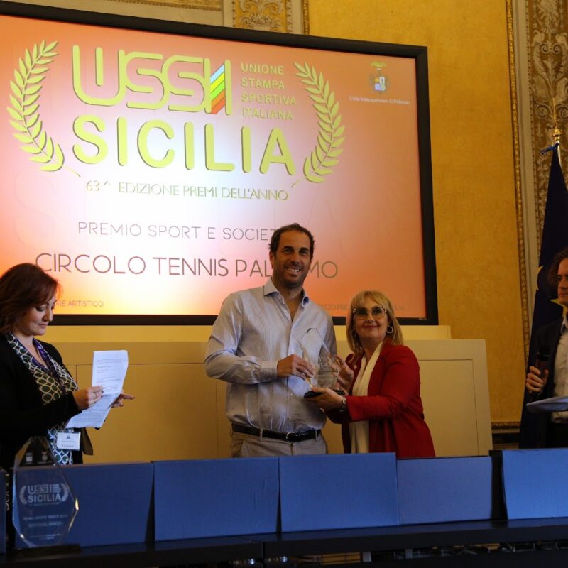 Premi USSI Sicilia 2022: al Ct Palermo il premio “Sport e Società”