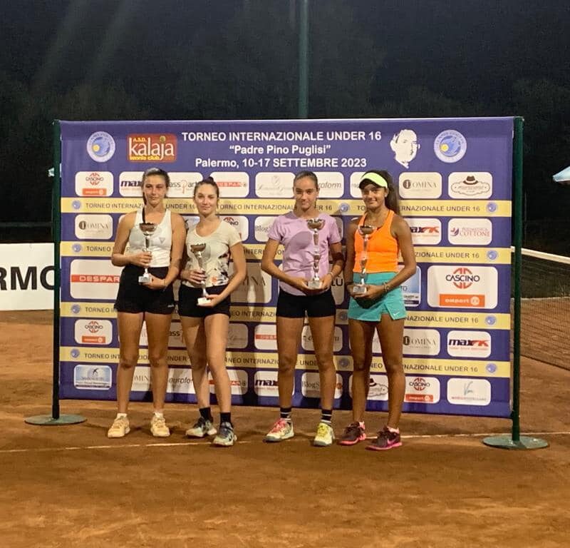 Circuito T.E under 16: al Kalaja Tutone finalista nel doppio, D’Amico, Trinceri e Manzo in semi nel singolare