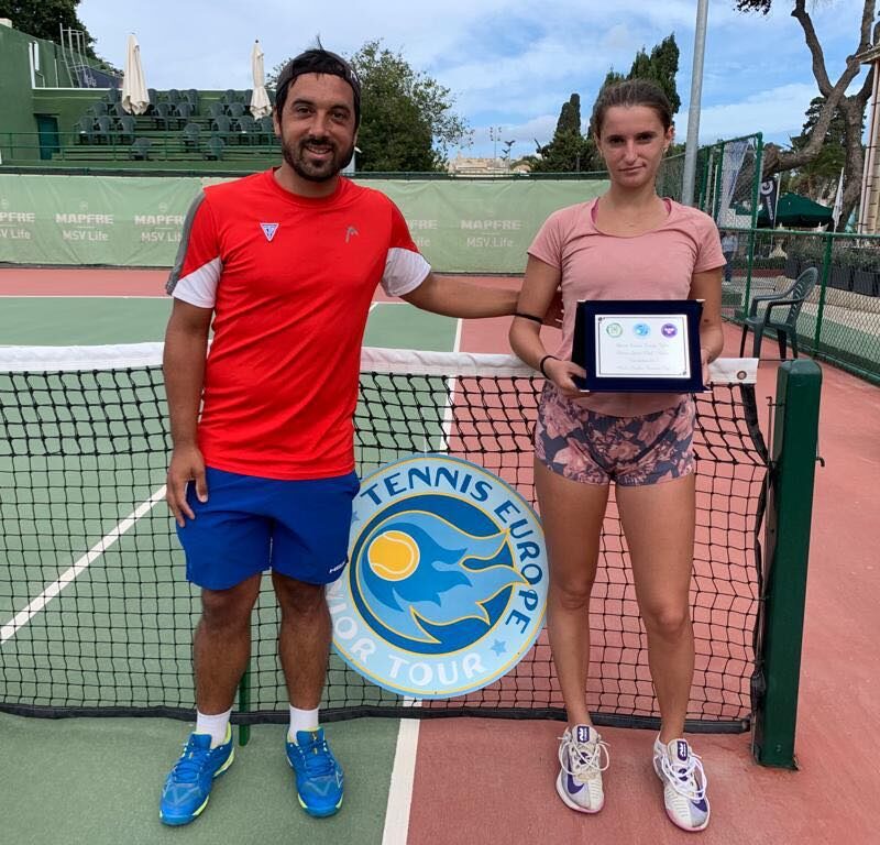 Circuito Tennis Europe: Allegra fermata in finale a Malta