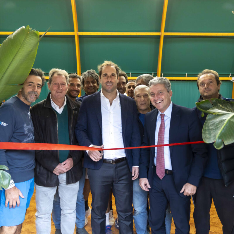 Inaugurato il campo indoor