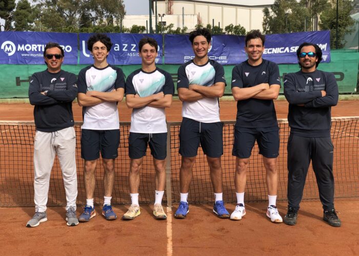 Serie C maschile tennis: domenica 14 aprile 2° turno play off per il team “a” e sfida per la permanenza per quello “b”