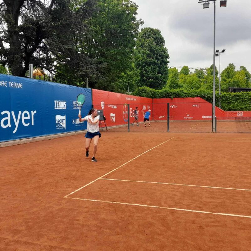 J200 Salsomaggiore: Allegra sconfitta al 1° turno dalla numero 2 del seeding Nilsson