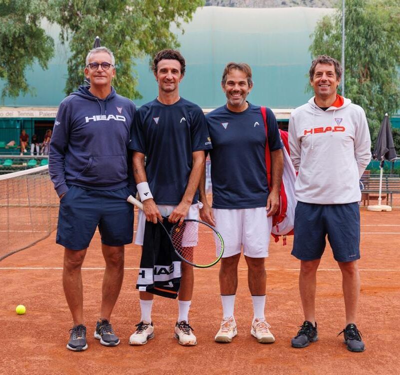Ct Palermo ai quarti del tabellone nazionale over 45 maschile lim. 4.3