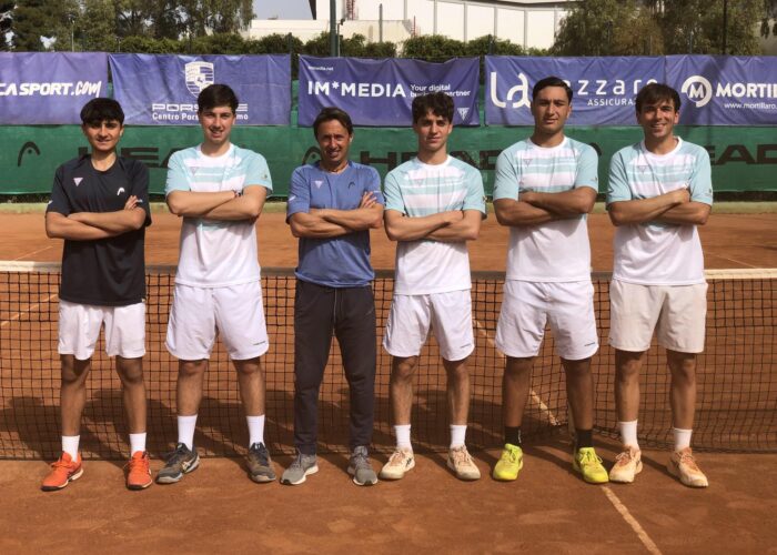 Serie C maschile tennis: vincono sia la squadra “a” sia la squadra “b”