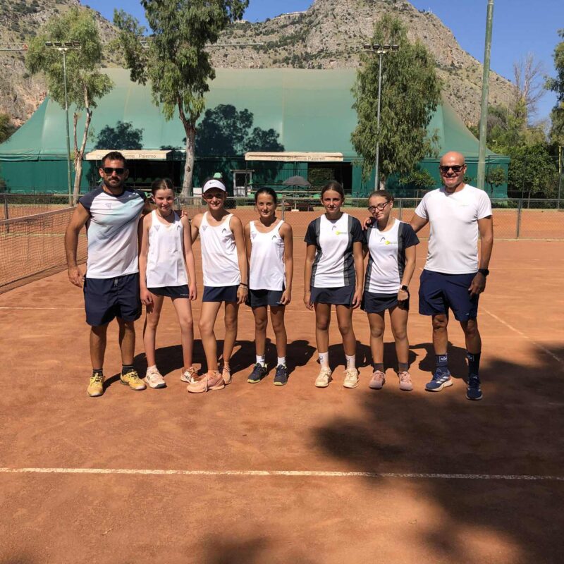 Il Ct Palermo “a” vince il titolo regionale under 12 femminile. Battuto 2-0 il Tc Siracusa