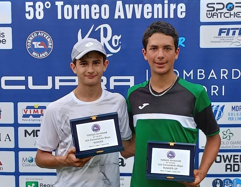 Torneo dell’Avvenire: al Tc Ambrosiano, Carroccio finalista nel bonus draw