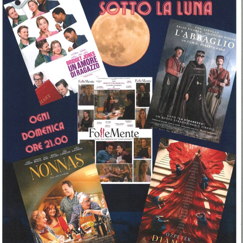 Cinema d’agosto sotto la luna