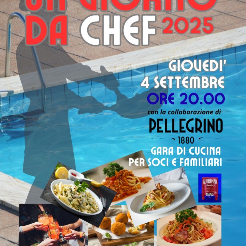 Chef per un giorno: evento rinviato a data da destinarsi