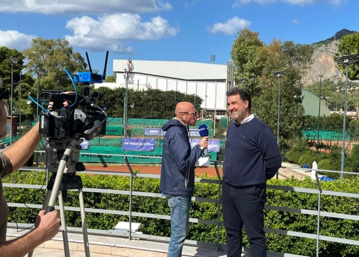 Il d.s Cannova ospite quest’oggi al Tg di Trm delle 13.40