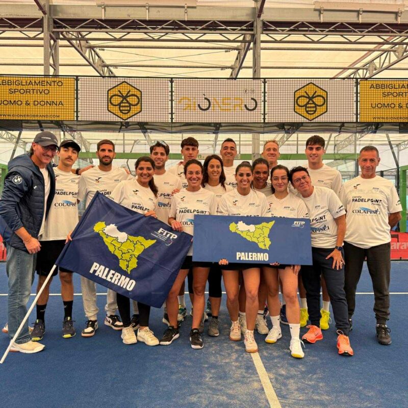 Coppa delle Province Padel: a Siracusa nella squadra di Palermo presenti anche Passalacqua, Valentino e Avola