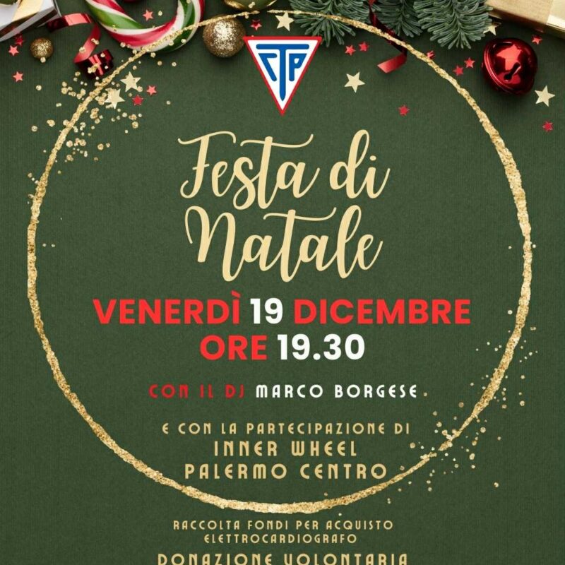 Festa di Natale, venerdì 19 dicembre