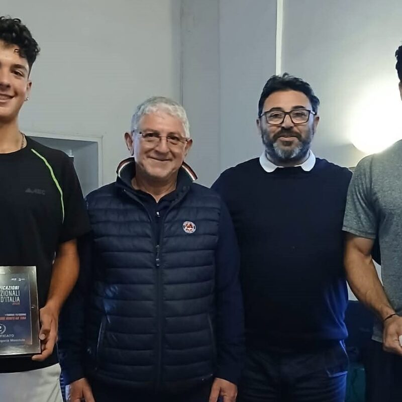 Bnl Open Catania, Carroccio finalista nella conclusione del tabellone di 3^ categoria