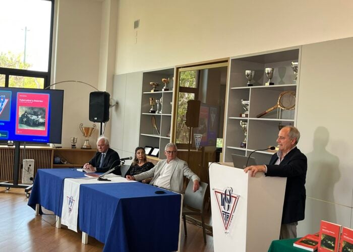 Presentato al Circolo il libro di Mario Spatafora “Tubercolosi a Palermo, la storia, i personaggi”