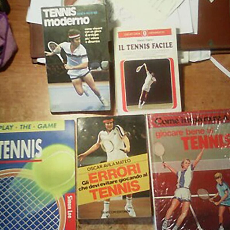 Il tennis raccontato dai libri