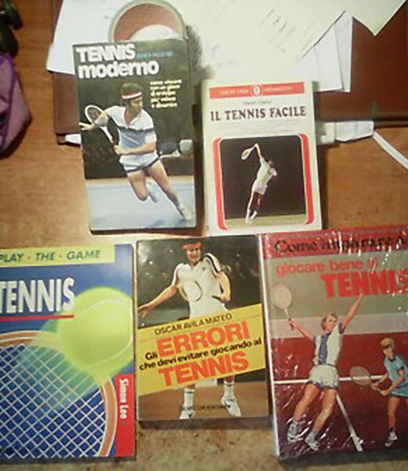 Il tennis raccontato dai libri