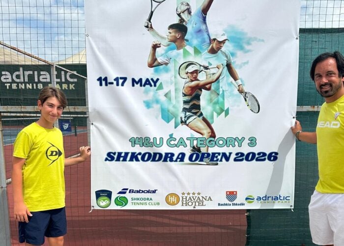 Circuito Tennis Europe under 14: vittoriosi all’esordio in Albania, Freni, Lima, Mormino e Gioè