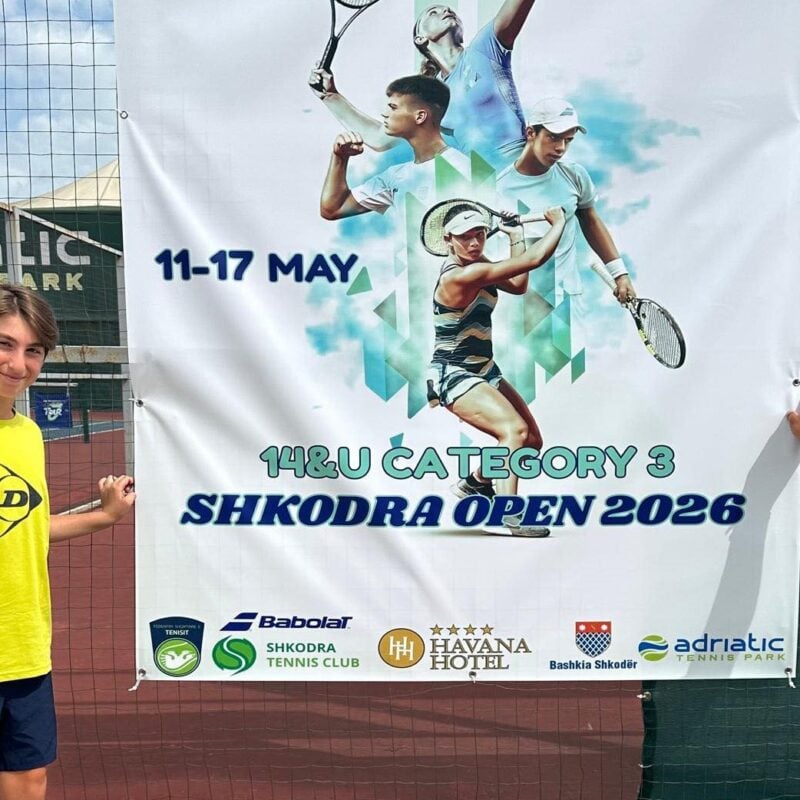Circuito Tennis Europe under 14: vittoriosi all’esordio in Albania, Freni, Lima, Mormino e Gioè