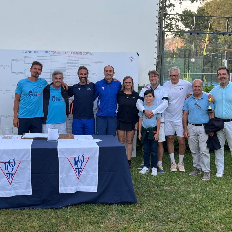 Concluso il Torneo Sociale 100 anni in Coppia
