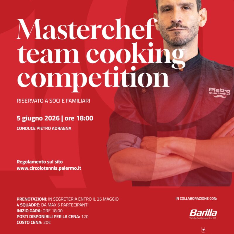𝐌𝐚𝐬𝐭𝐞𝐫𝐜𝐡𝐞𝐟 𝐭𝐞𝐚𝐦 𝐜𝐨𝐨𝐤𝐢𝐧𝐠 𝐜𝐨𝐦𝐩𝐞𝐭𝐢𝐭𝐢𝐨𝐧: appuntamento al prossimo 5 giugno