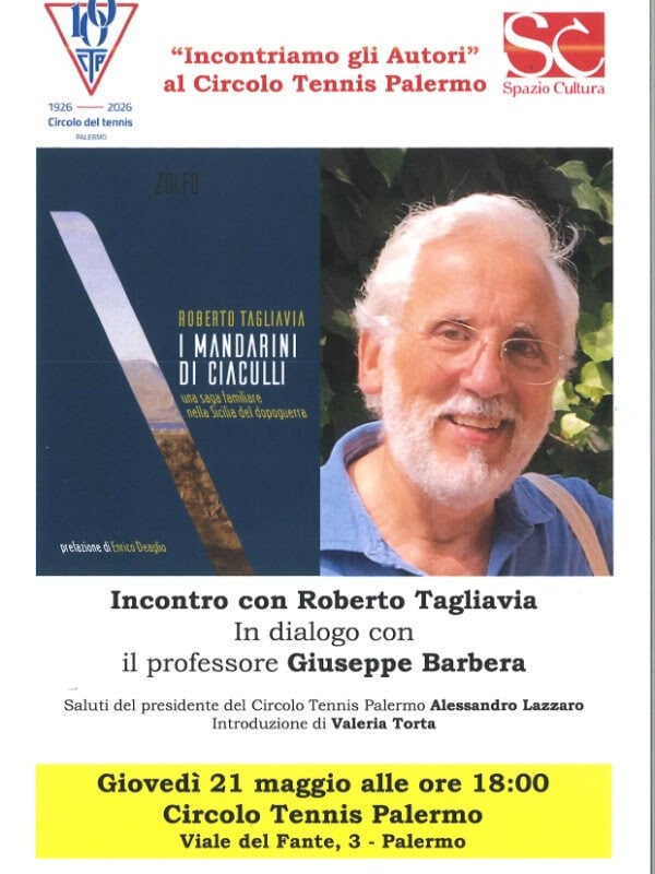 Evento Culturale: incontriamo gli autori al Circolo del Tennis