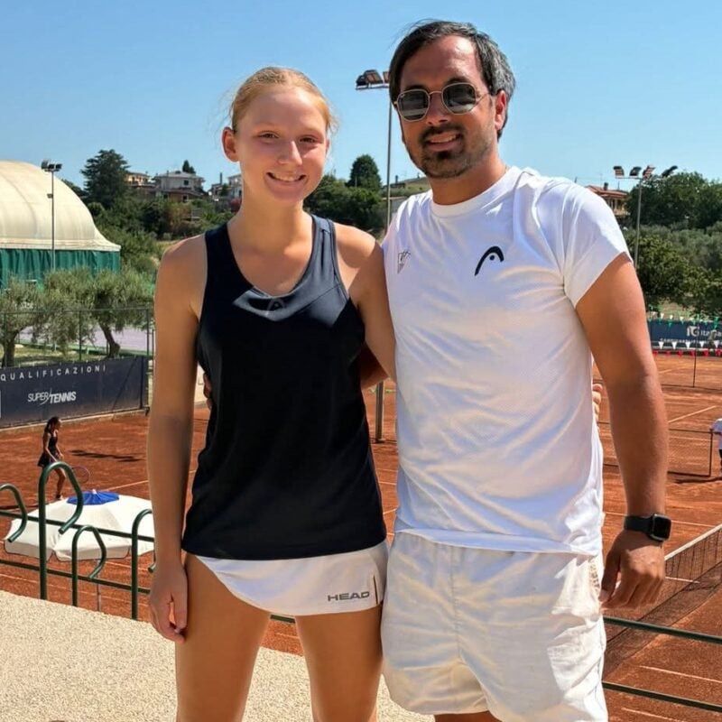 Freni agli ottavi di finale a Velletri, Tennis Europe under 14