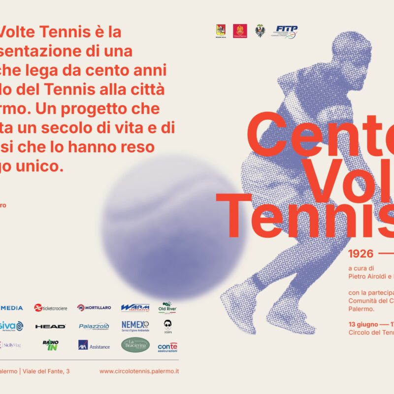 Mostra “100 Volte Tennis: 1926-2026”, progetto a cura di Pietro Airoldi e Laura Barreca