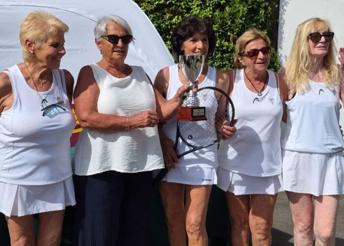 Titolo italiano per la squadra Ladies 75. De Nicola sale a quota 40