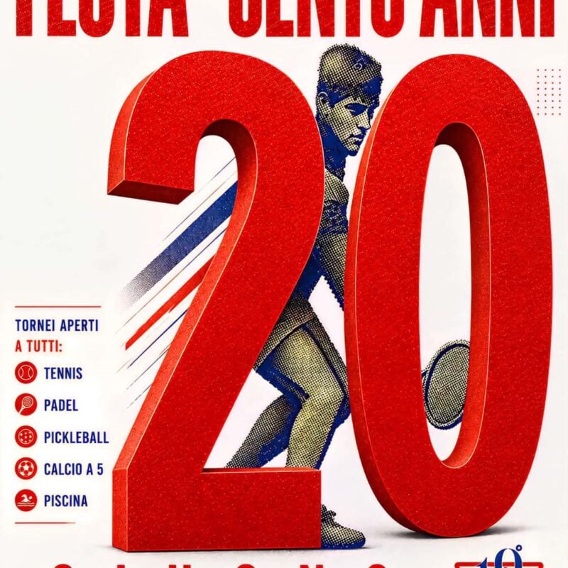 Festa dei 100 anni: sabato 20 giugno una giornata da vivere fino in fondo