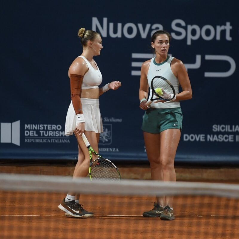 Palermo Ladies Open: eliminata ai quarti di finale del doppio Abbagnato in coppia con Tona