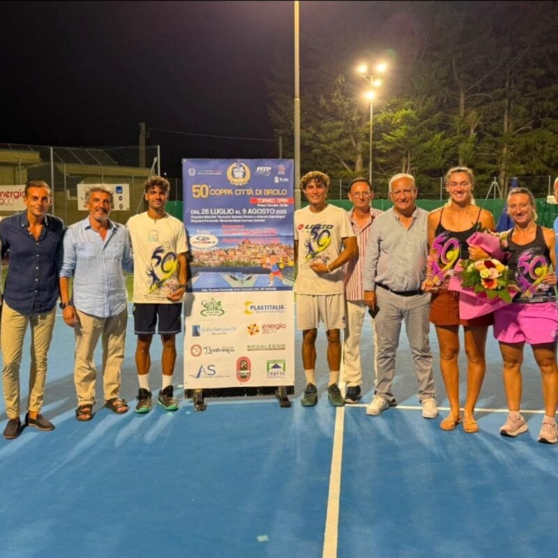 Circuito Open: Potenza vince il ricco torneo di Brolo, nel tabellone femminile, Palmeri semifinalista