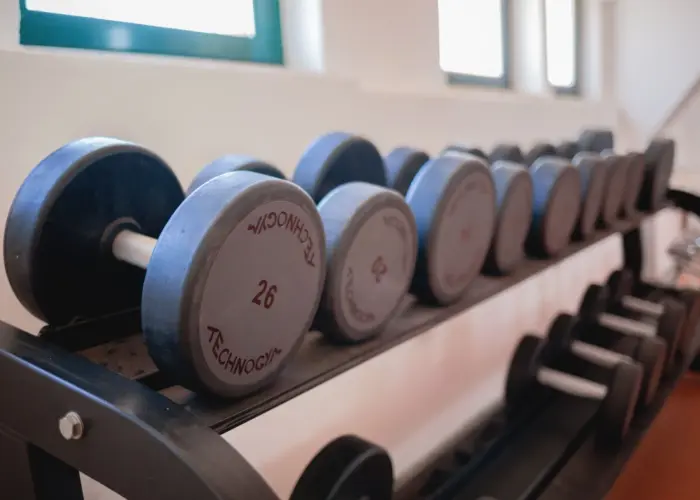 Servizio Palestra con l’istruttore di sala Fabrizio Scamarda