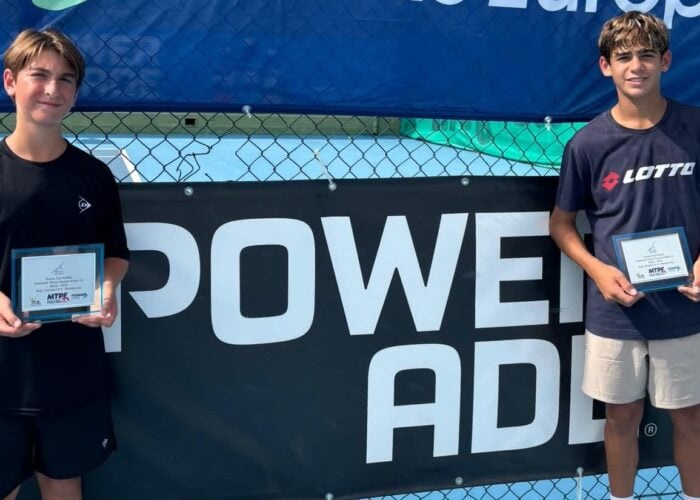 Circuito T.E under 14: Gioè finalista nel doppio a Malta