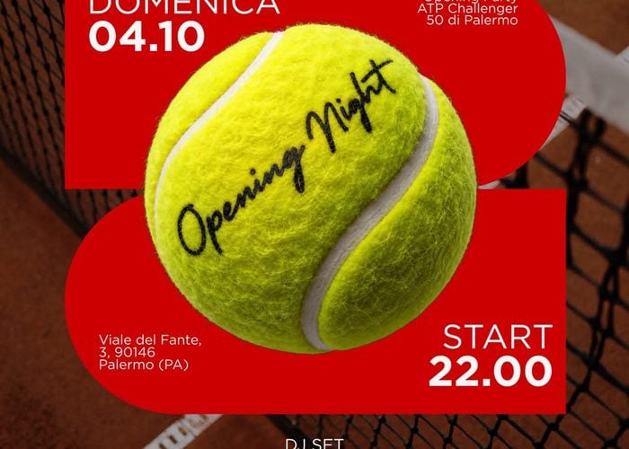 Opening night: domenica 4 ottobre ore 22:000