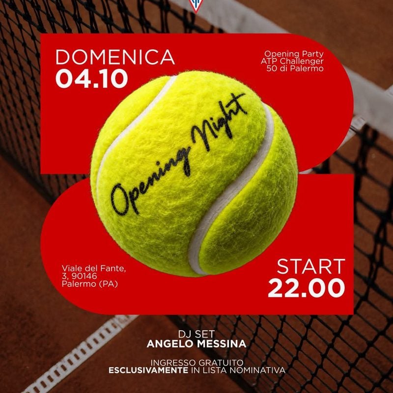 Opening night: domenica 4 ottobre ore 22:000