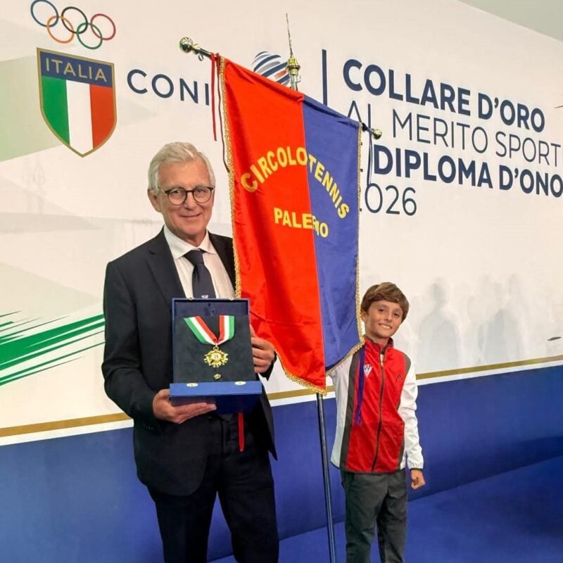 Prestigioso riconoscimento a Roma per il Ct Palermo
