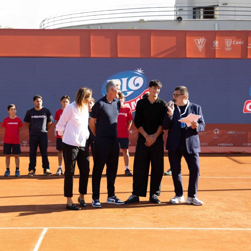Premiazione Federico Cinà, Francesco Cinà e Susanna Attili