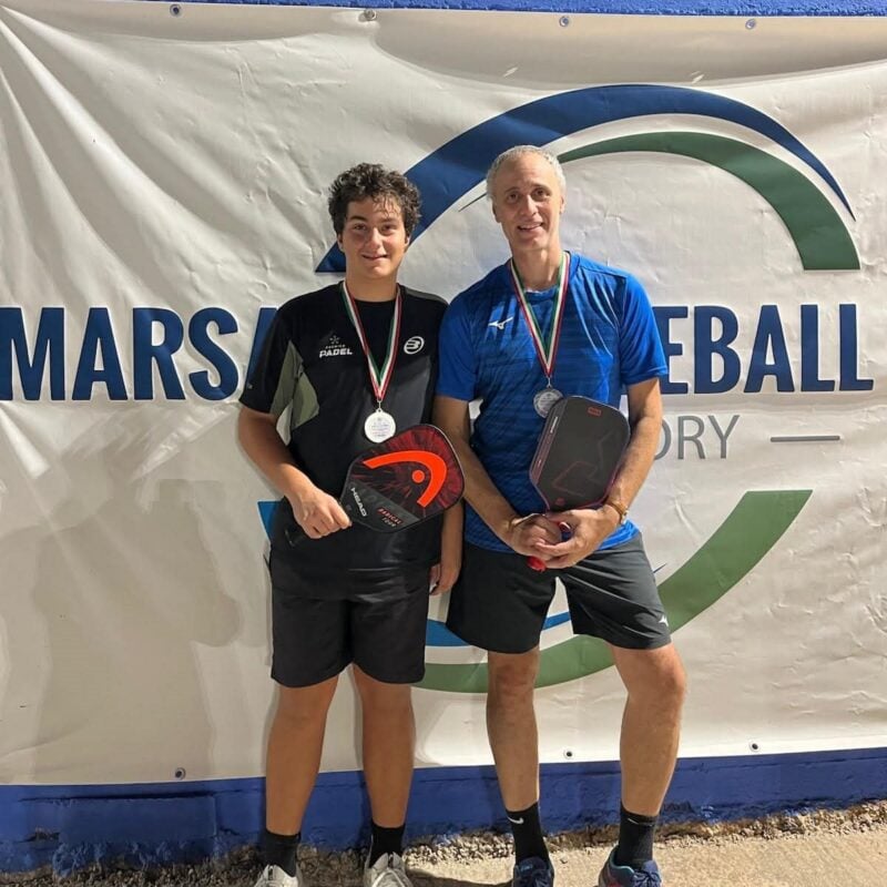 Master regionale Pickleball “Road to Torino”: Peria e Di Marco finalisti a Marsala e qualificati per Bologna